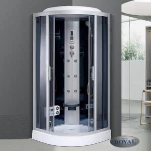 cabina doccia con bagno turco